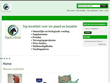 Tablet Screenshot of equiculinair.nl
